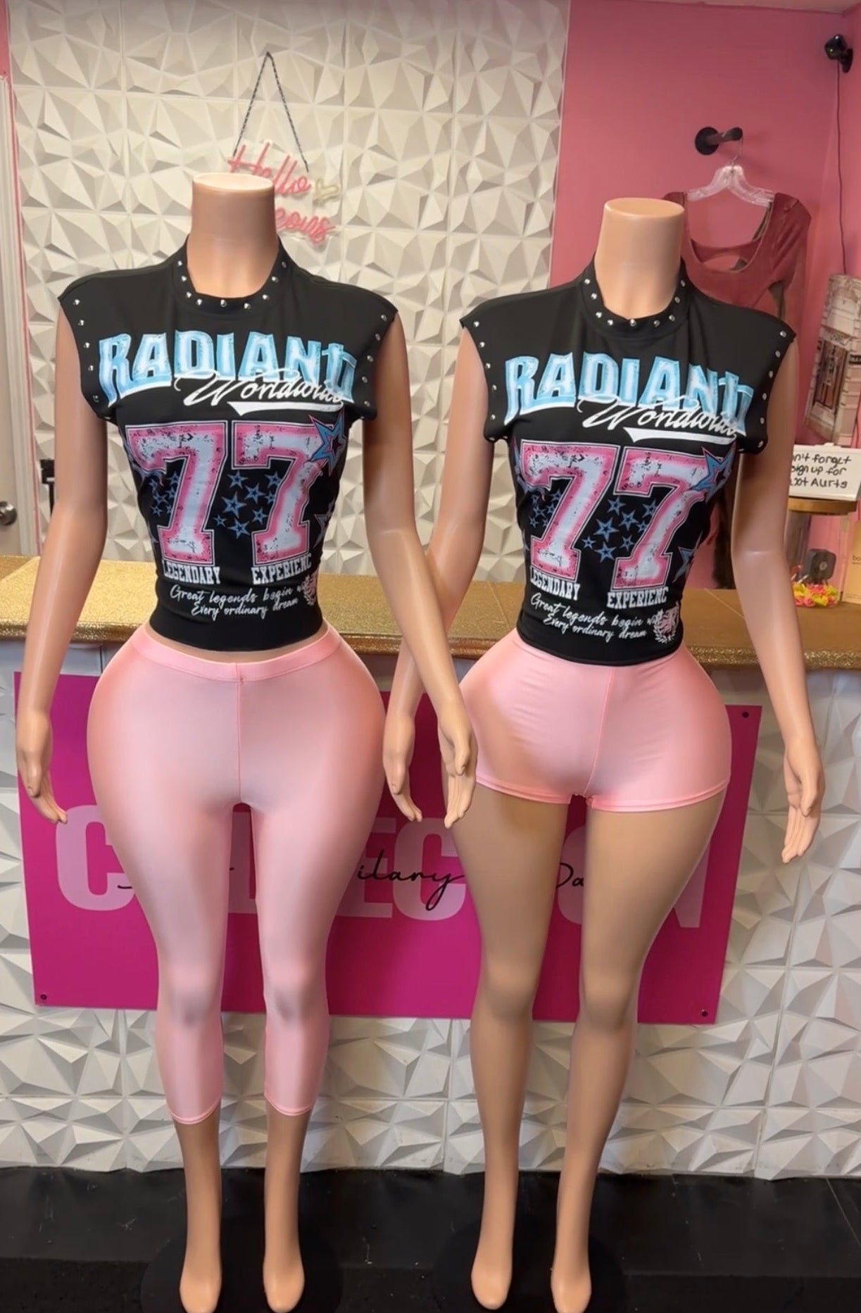 Radiant Graphic Tee ( Pink)