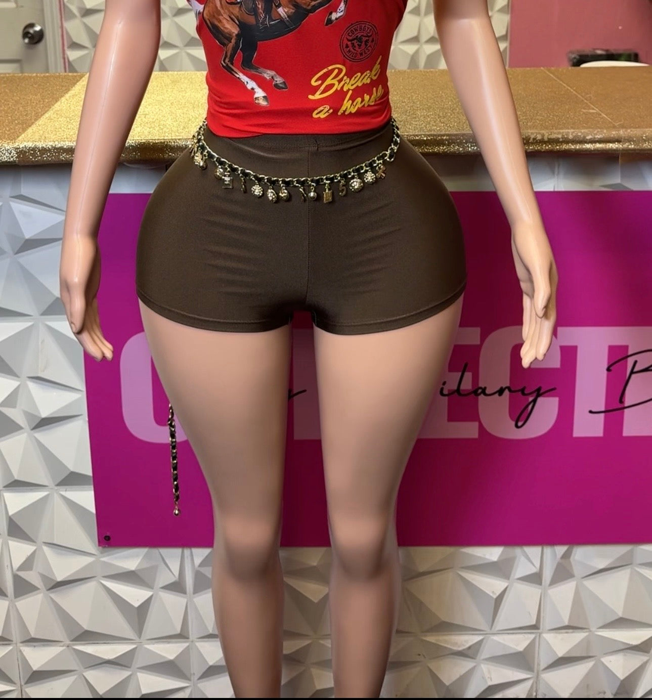 Hot shorts (Brown)