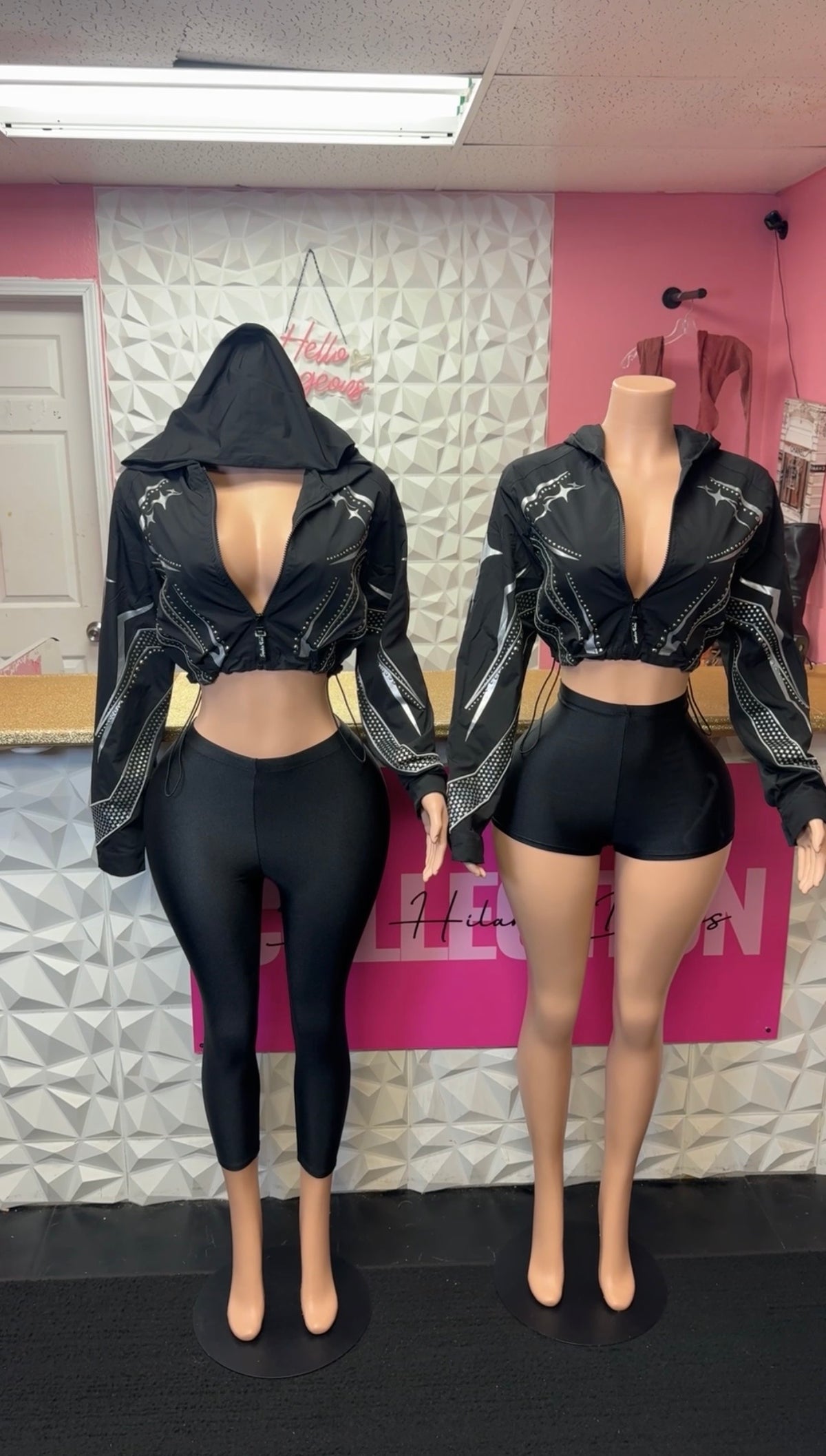 Fast Lane Pull In Crop/ Jacket