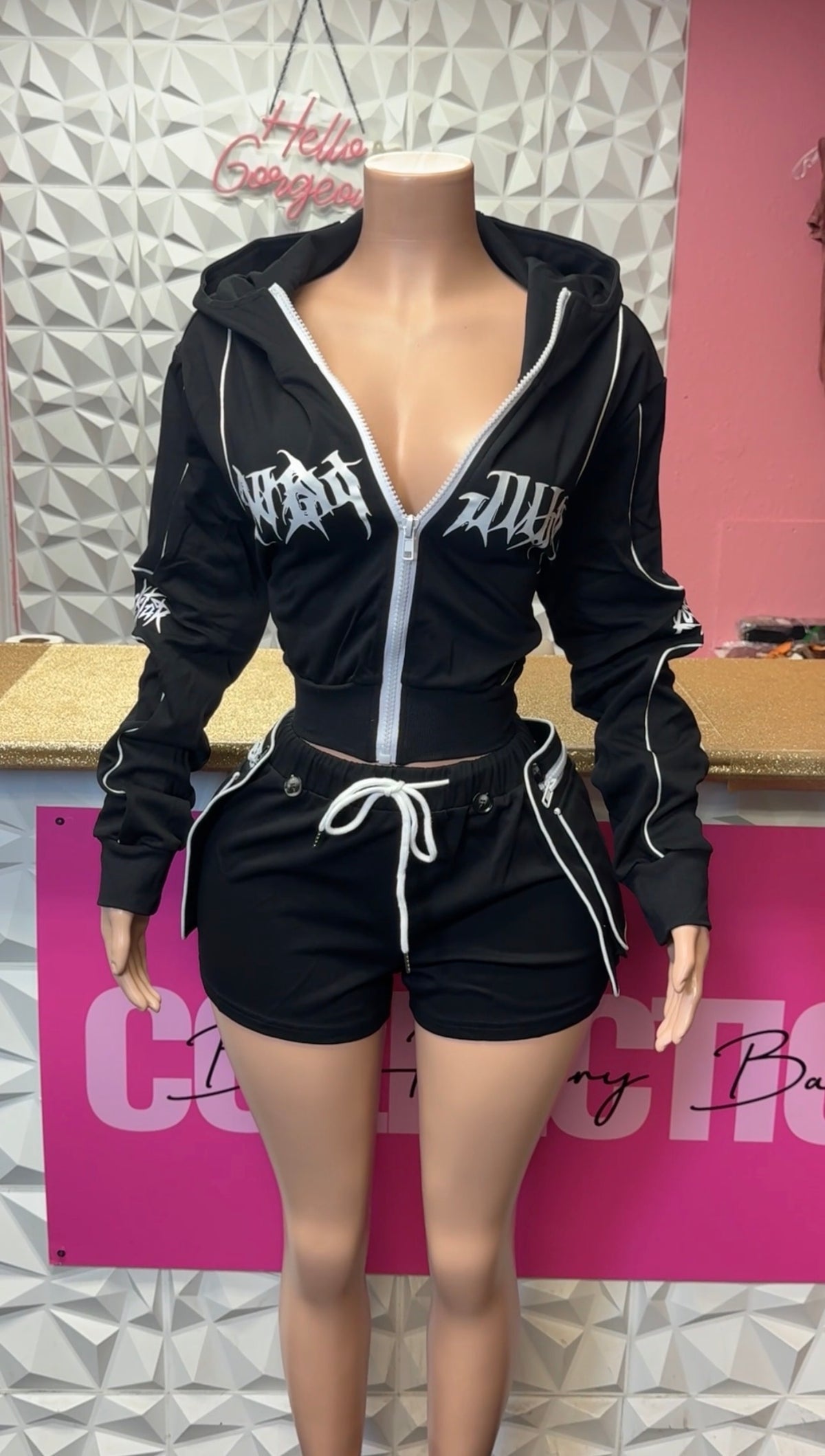 Rockstar Two Piece Short Set