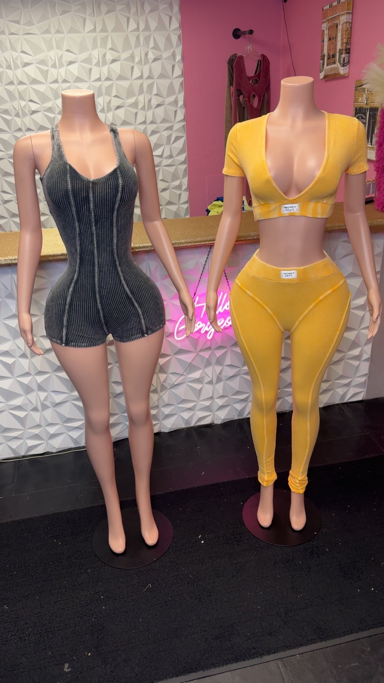 Romper Fitted In Black